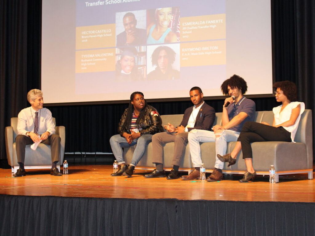 Photo of keynote panel for Eskolta event